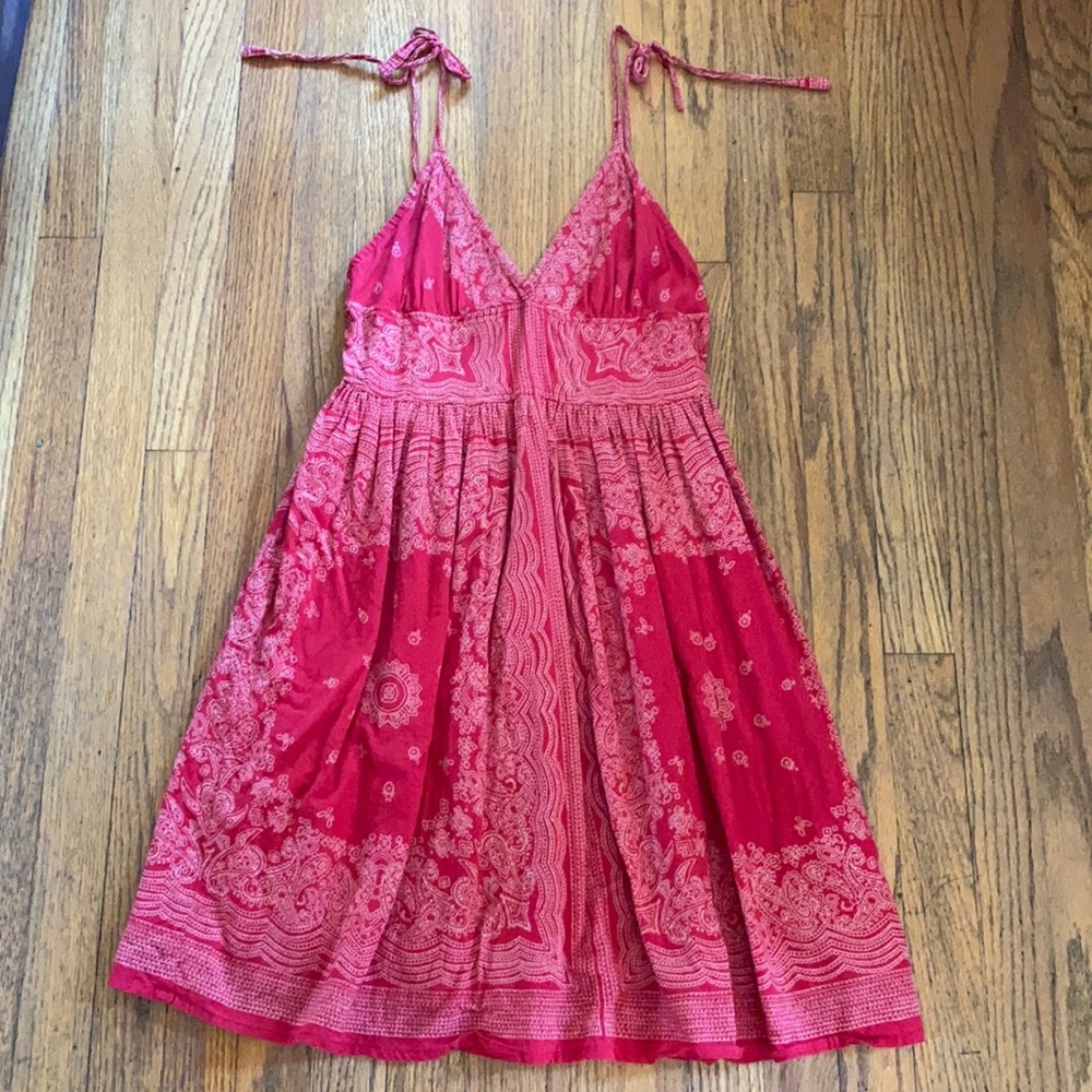 Adorable red sundress
